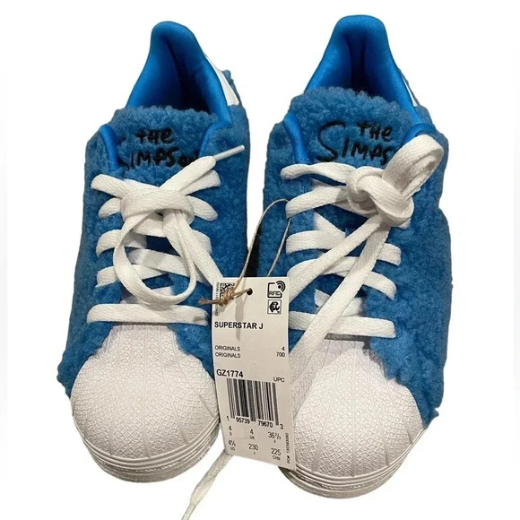 Adidas Youth Superstar X Marge Simpson- The Simpsons Collaboration - Picture 3 of 7